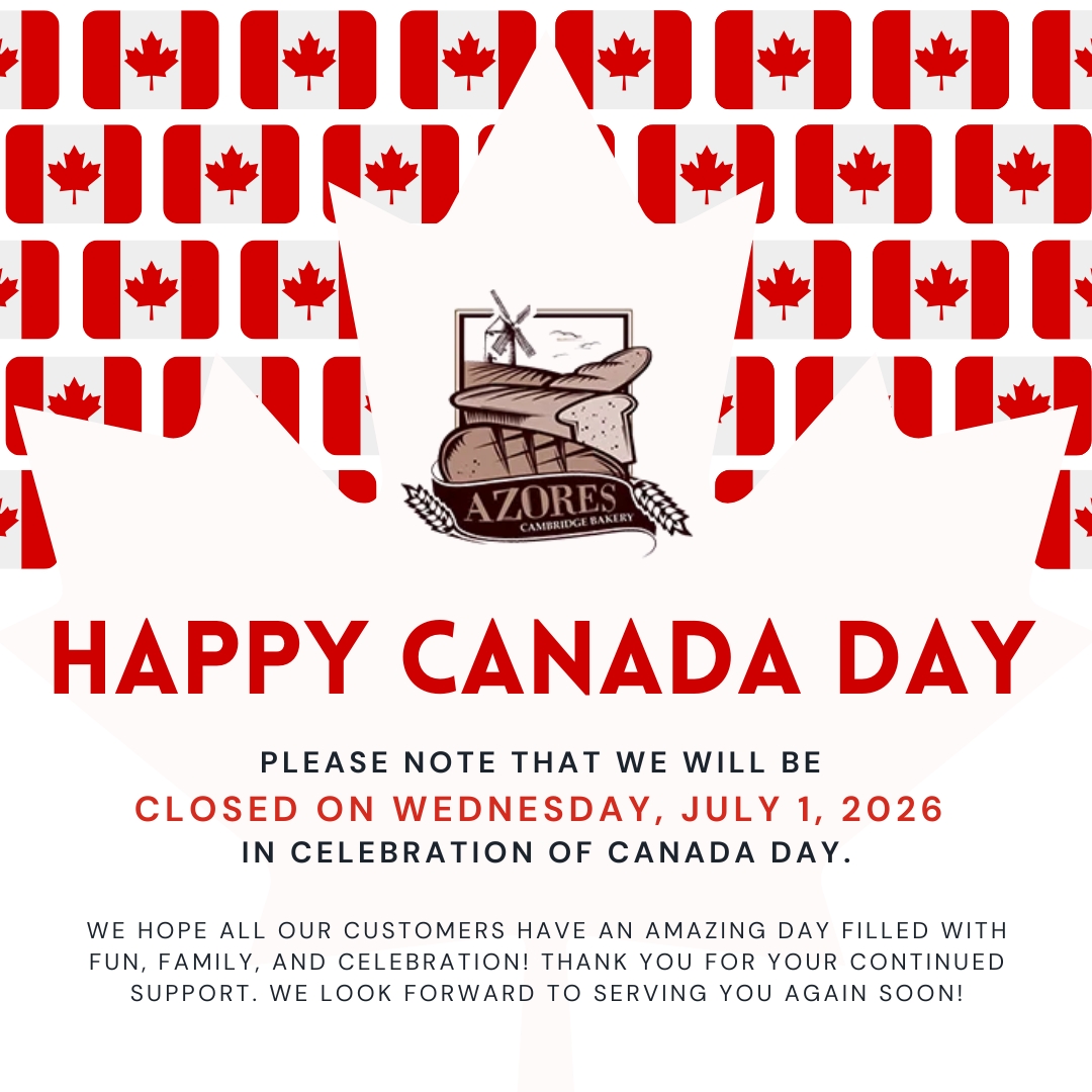 Azores Cambridge Bakery - Canada Day Pop-up - 1080 x 1080